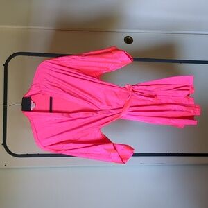 Victoria's Secret Barbiecore Hot Pink Robe, XS